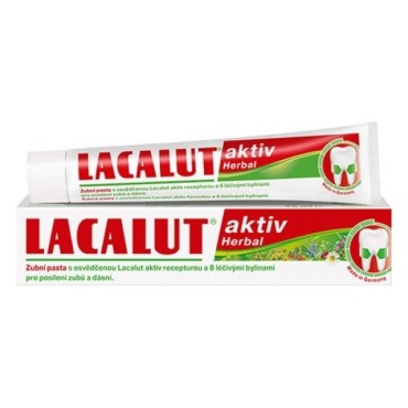 Lacalut activ herbal pasta 75ml