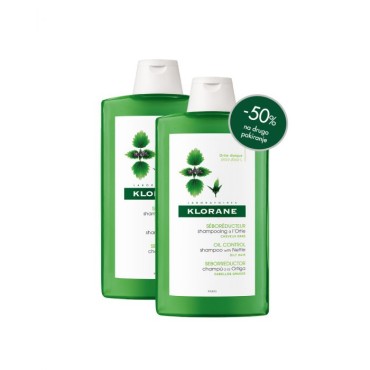 Klorane DUO kopriva šampon 400ml (-50% na drugi)