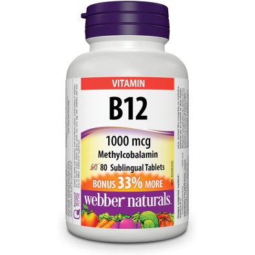 Vitamin B12 tablete Webber Naturals