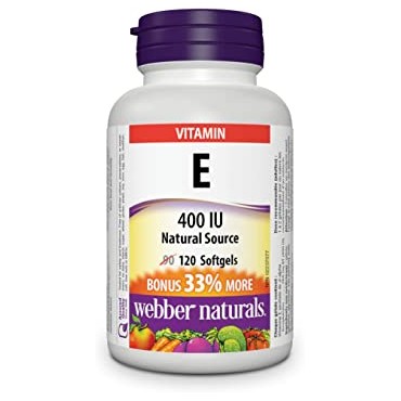 Vitamin E kapsule Webber Naturals