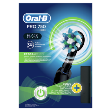 Oral-B električna četkica PRO 750 3DW cross act