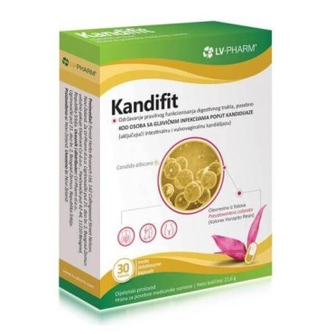 Kandifit 30 kapsula, dijetetski proizvod