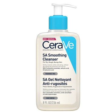 CeraVe Smoothing cleanser...