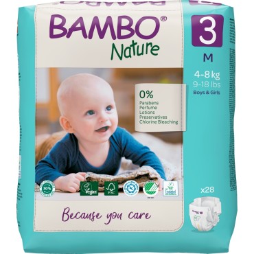 Bambo nature pelene 3 M 4-8kg a28