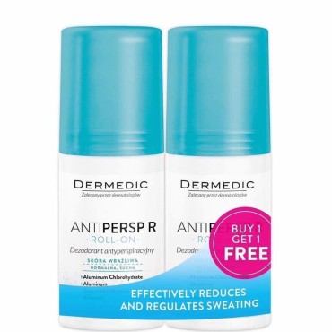 Dermedic Antipersp R roll on 1+1 gratis