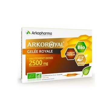 Arko Royal gelee Bio 2500mg 20 amp x 10ml